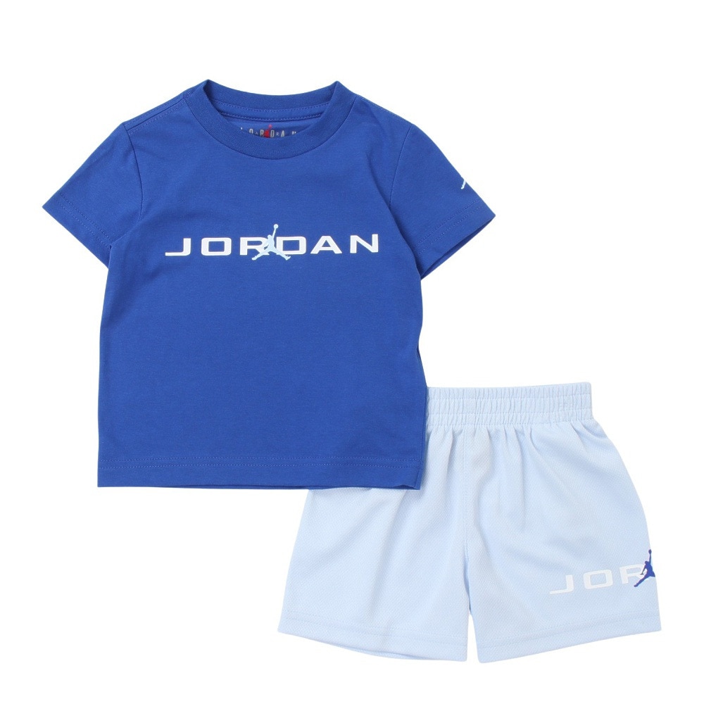 ジョーダン（JORDAN）（キッズ）ジュニア メッシュショート 上下セット 75D676-U3C