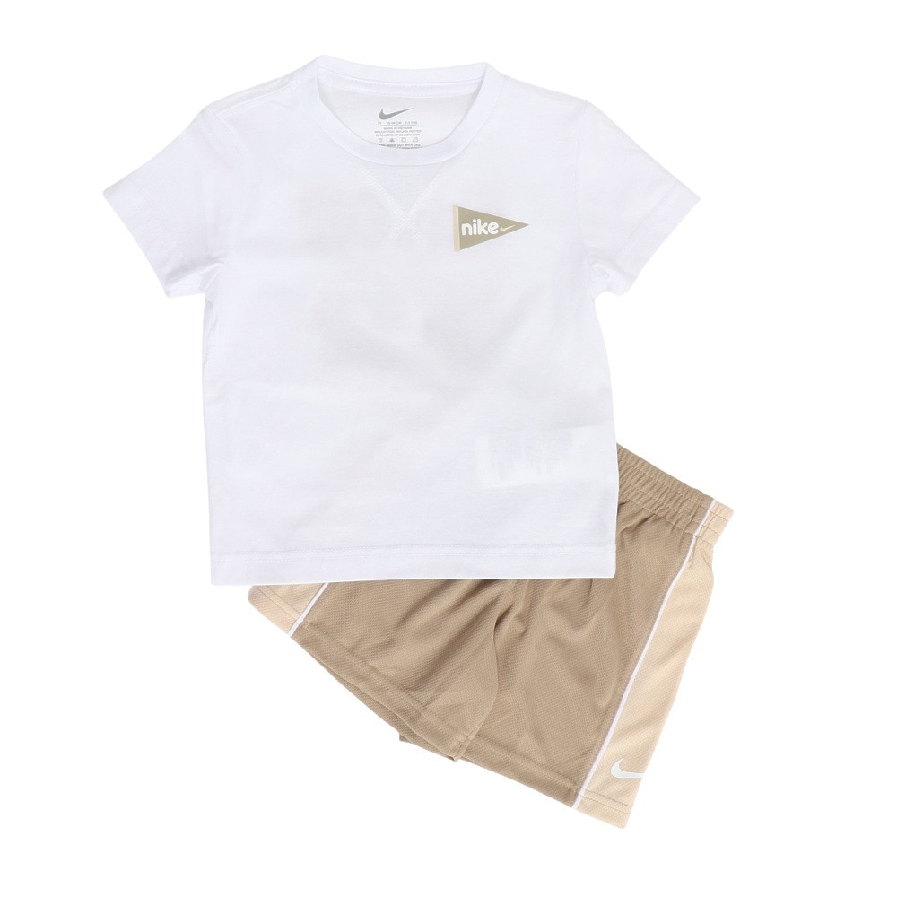 ナイキ（NIKE）（キッズ）ジュニア E1D1 半袖Tシャツ ショーツ 上下セット 76M661-X1T