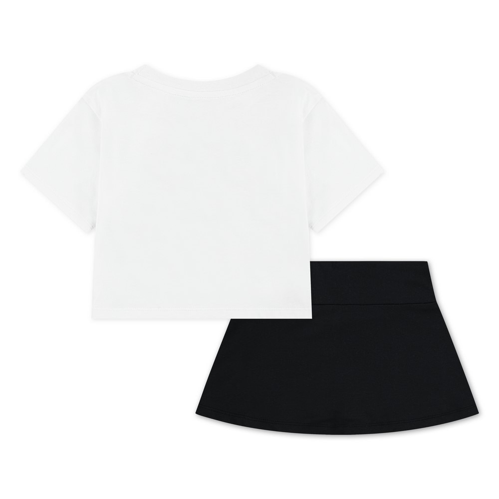 ナイキ（NIKE）（キッズ）ガールズ WILD SCOOTER 半袖Tシャツ スカート 上下セット 26M926-023