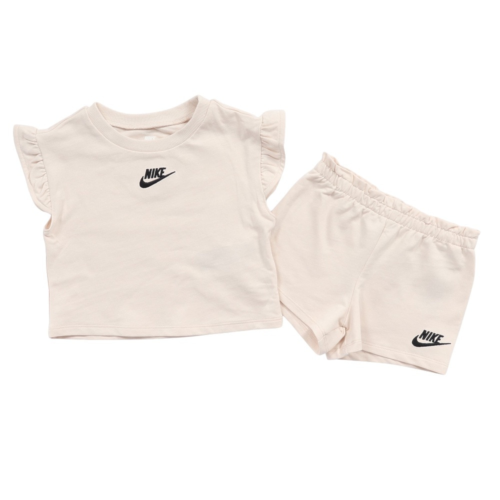 ジョーダン（JORDAN）（キッズ）ジュニア フレンチテリー Tシャツ ショーツ 上下セット 26N024-X27