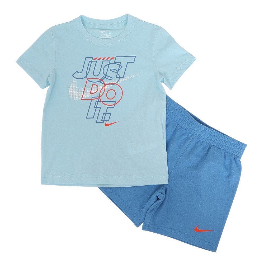 ジョーダン（JORDAN）（キッズ）ジュニア RHYTHM 半袖Tシャツ ショートパンツ セット 86M957-UAV
