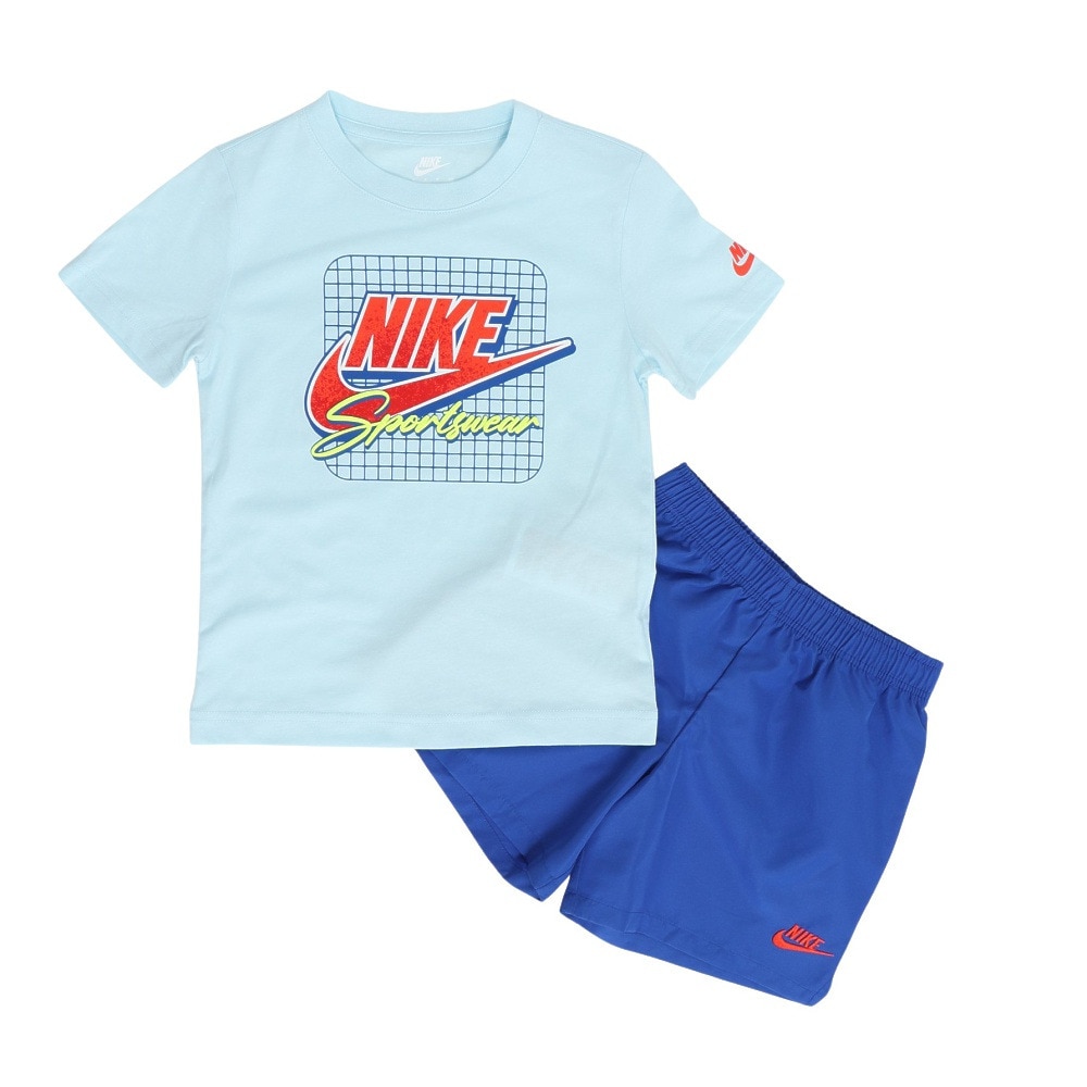 ジョーダン（JORDAN）（キッズ）ボーイズ NSW AYG W TAFFETA SHORT 上下セット 86M991-U89