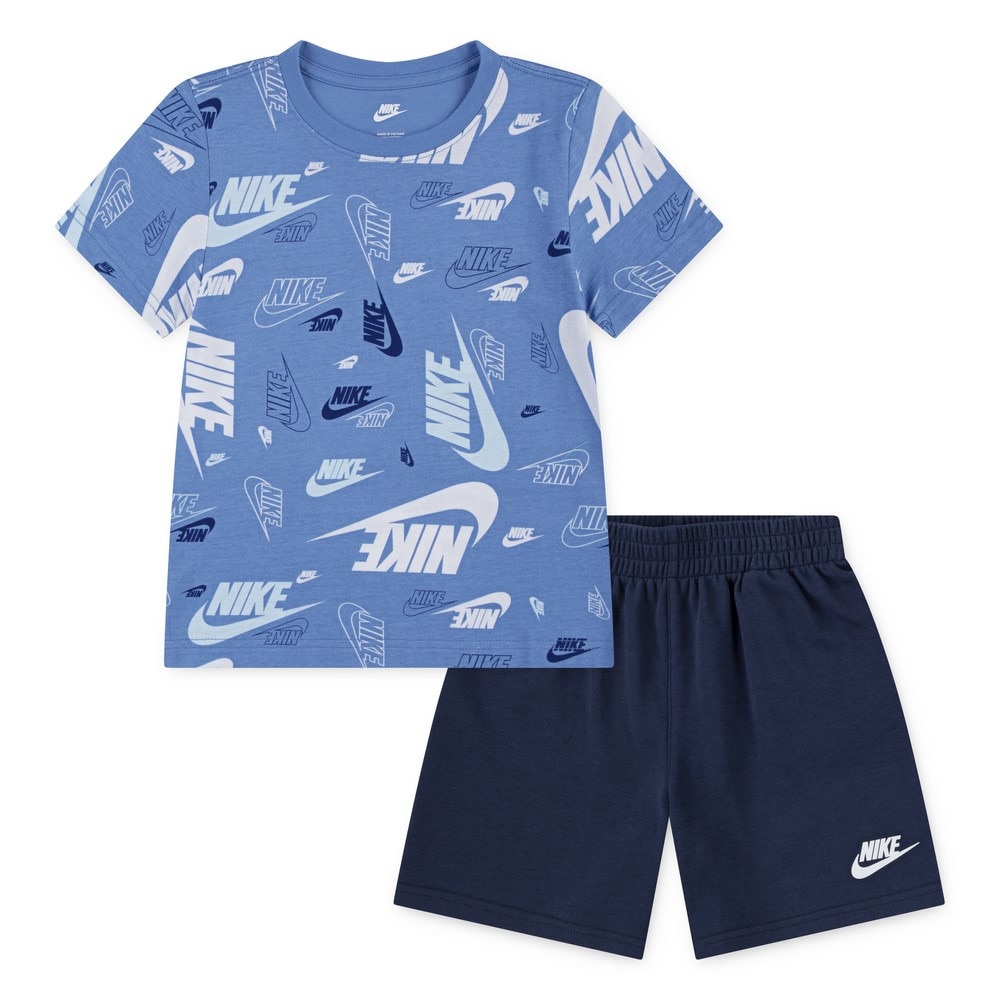 ナイキ（NIKE）（キッズ）ジュニア FT 半袖Tシャツ ショーツ 上下セット 86N043-U90