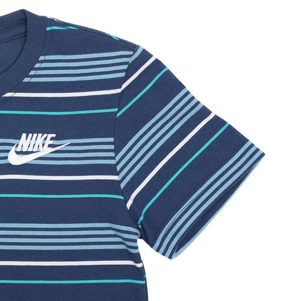 ナイキ（NIKE）（キッズ）ジュニア FT ストライプ 半袖Tシャツ