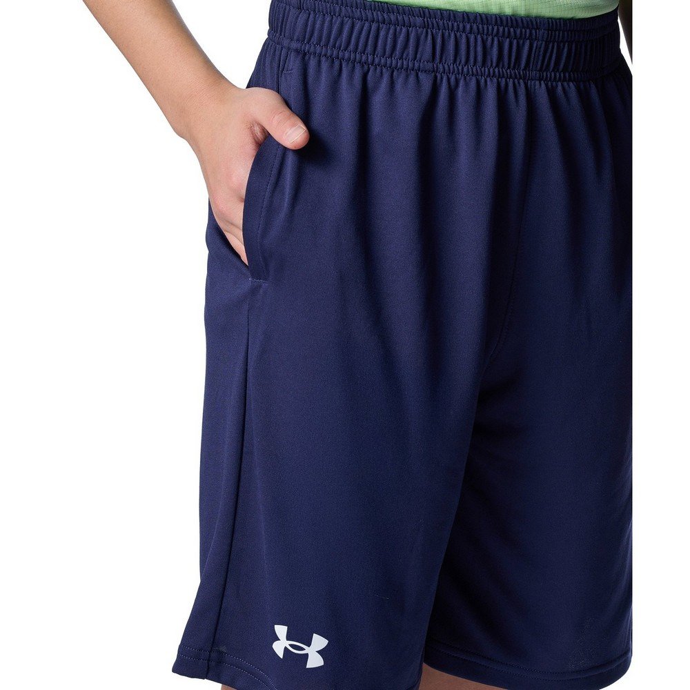 アンダーアーマー（UNDER ARMOUR）（キッズ）ジュニア テック カラーブロック Tシャツ ショーツ 上下セット 6001343 411