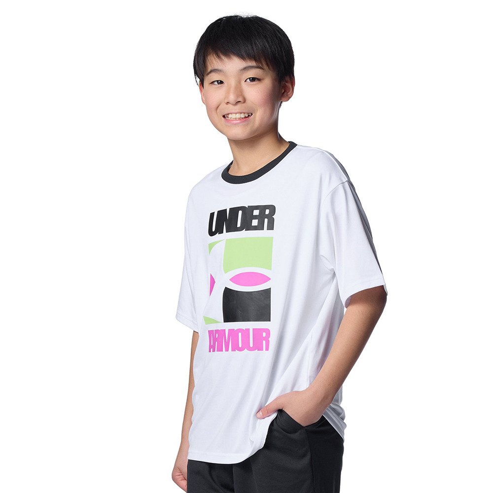 ジュニア テック グラフィック ショートスリーブ Tシャツ&ショーツセット 6012495 100 2