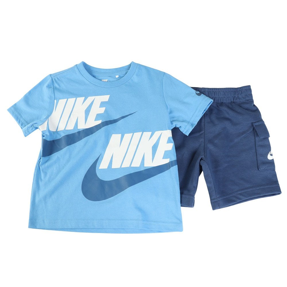 ナイキ（NIKE）（キッズ）トドラー セットアップ CARGO SHORT 上下