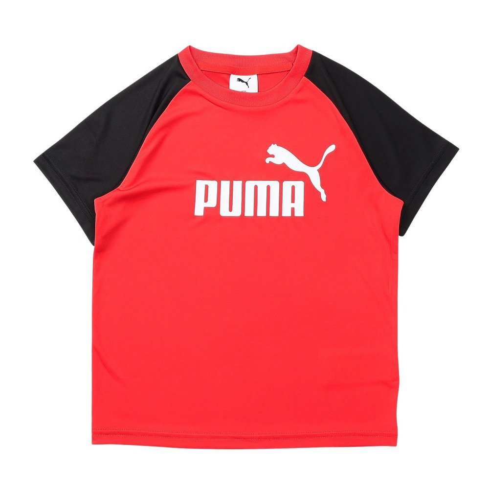 プーマ（PUMA）（キッズ）ジュニア ESS NO. 1 ロゴ ポリ 半袖Tシャツ