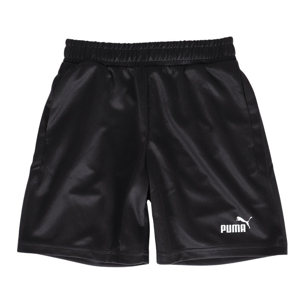 プーマ（PUMA）（キッズ）ジュニア TAD ESS AOP ポリ Tシャツ&ショートパンツ 上下セット 694286 01 BLK