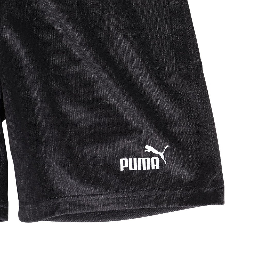 プーマ（PUMA）（キッズ）ジュニア TAD ESS AOP ポリ Tシャツ&ショートパンツ 上下セット 694286 01 BLK