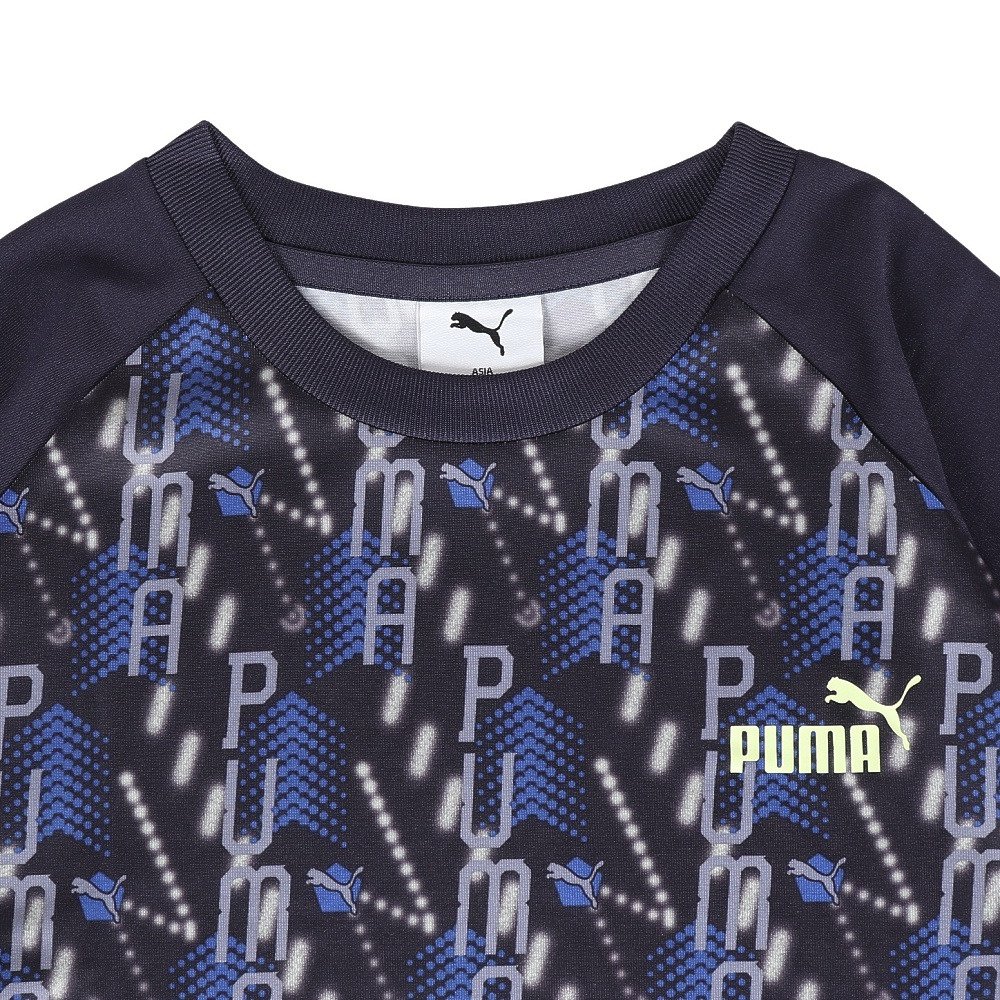 プーマ（PUMA）（キッズ）ジュニア TAD ESS AOP ポリ Tシャツ&ショート
