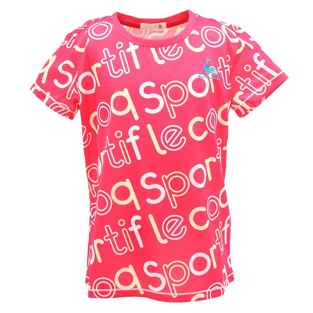 ルコック スポルティフ（le coq sportif）（キッズ）ガールズ 半袖シャツ QMJPJA12XB FPK  スポーツ用品はスーパースポーツゼビオ
