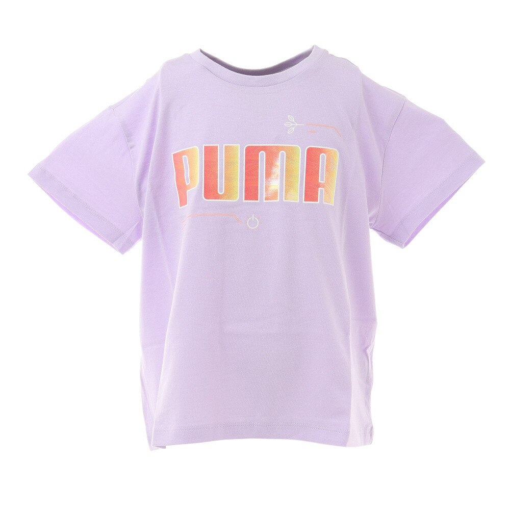  ガールズ ALPHA Tシャツ 589031 16 PPL