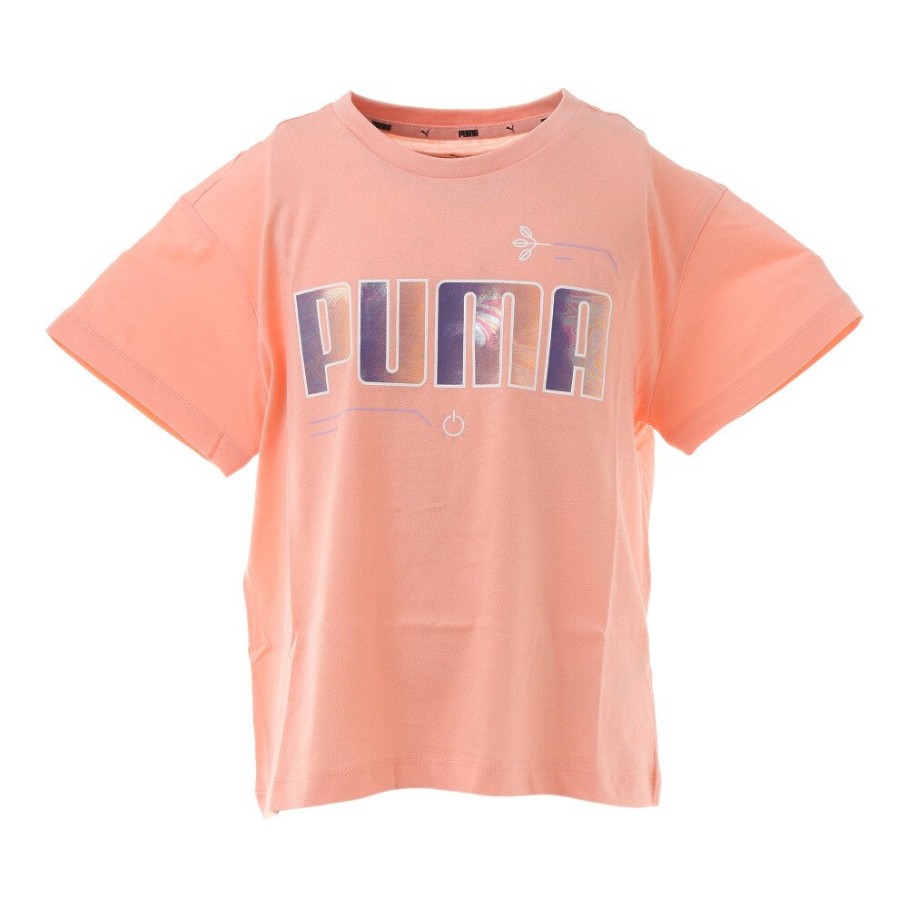  ガールズ ALPHA Tシャツ 589031 26 SPNK