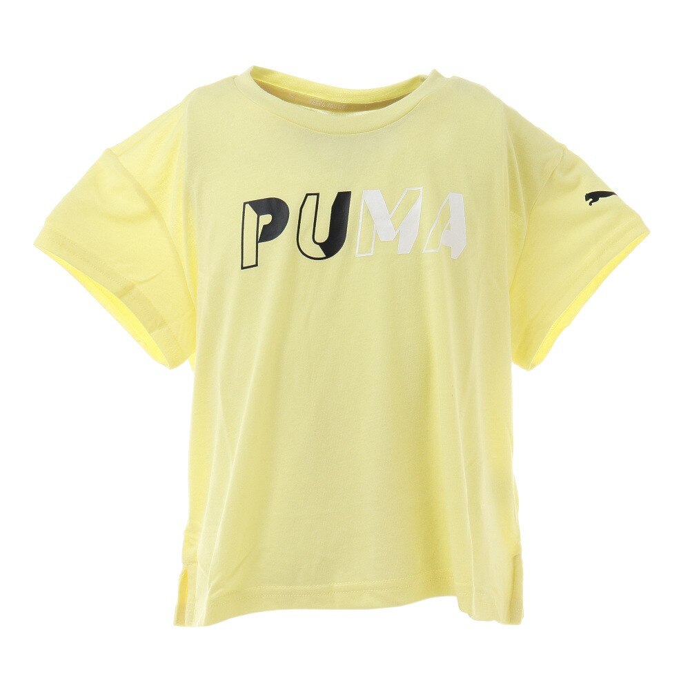  ジュニア MODERN SPORTS ロゴ Tシャツ 589071 40 YEL