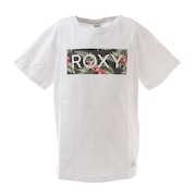 ロキシー（ROXY）（キッズ）ジュニア MINI TROPICAL FOREST Tシャツ TST201114WHT