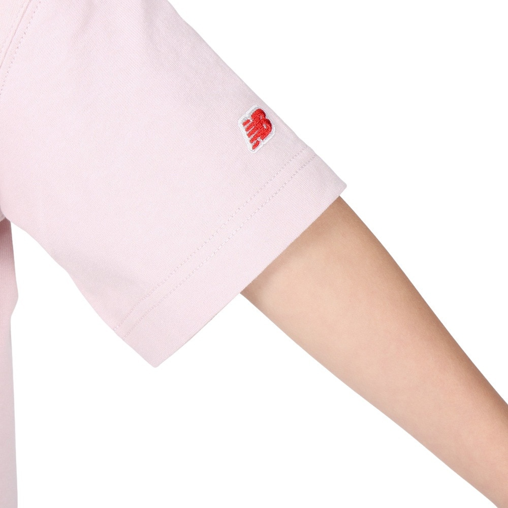 ニューバランス（new balance）（キッズ）半袖Tシャツ ジュニア リニアロゴ ドレス ABD35052SOI