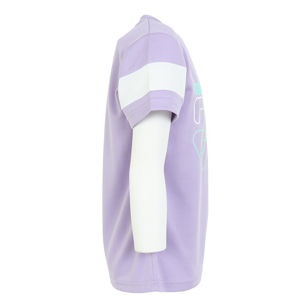 フィラ（FILA）（キッズ）ガールズ 半袖Tシャツ 113-704 LAV