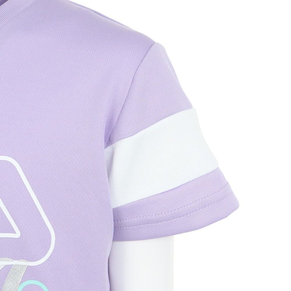フィラ（FILA）（キッズ）ガールズ 半袖Tシャツ 113-704 LAV