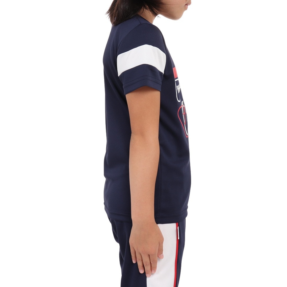 フィラ（FILA）（キッズ）ガールズ 半袖Tシャツ 113-704 NV