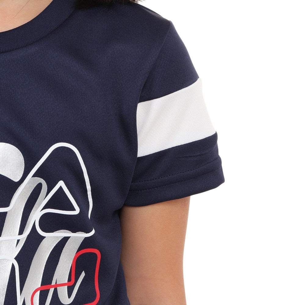 フィラ（FILA）（キッズ）ガールズ 半袖Tシャツ 113-704 NV