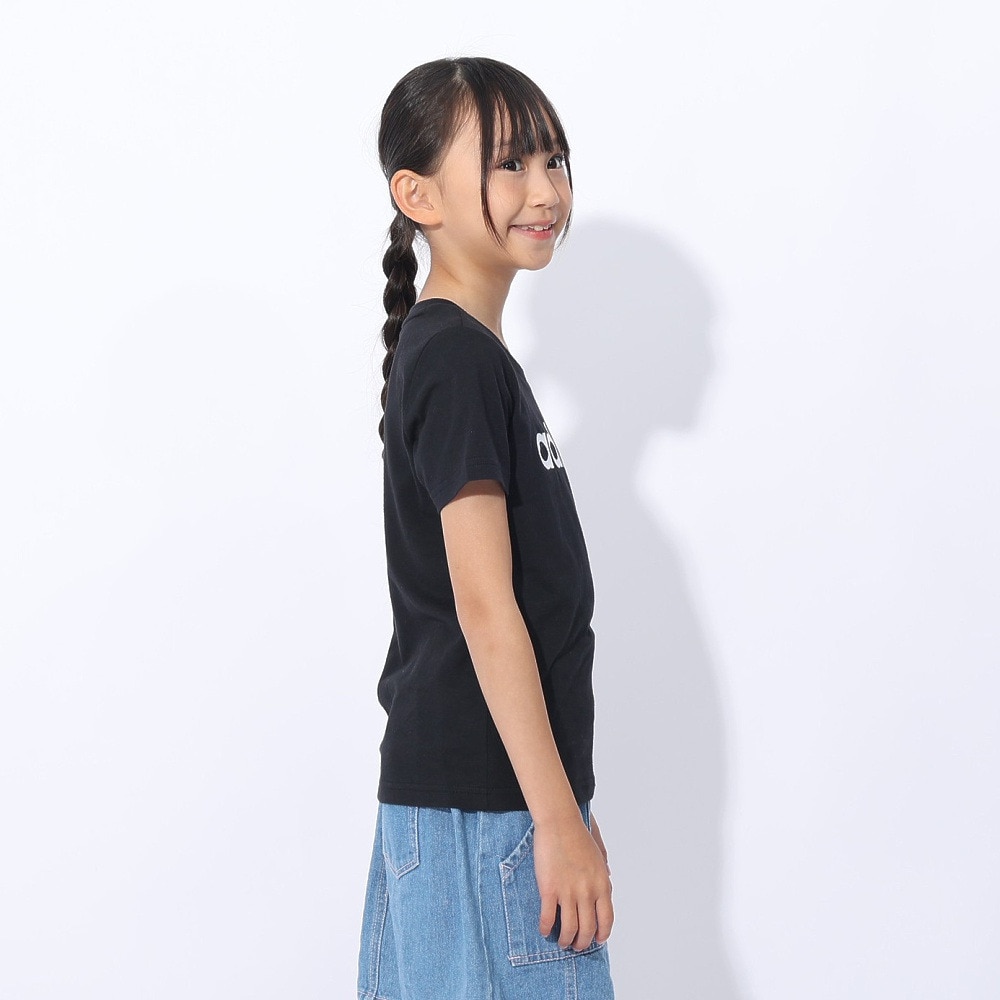 アディダス（adidas）（キッズ）半袖Tシャツ キッズ エッセンシャルズ コットン スリムフィット ECK52-IC3149