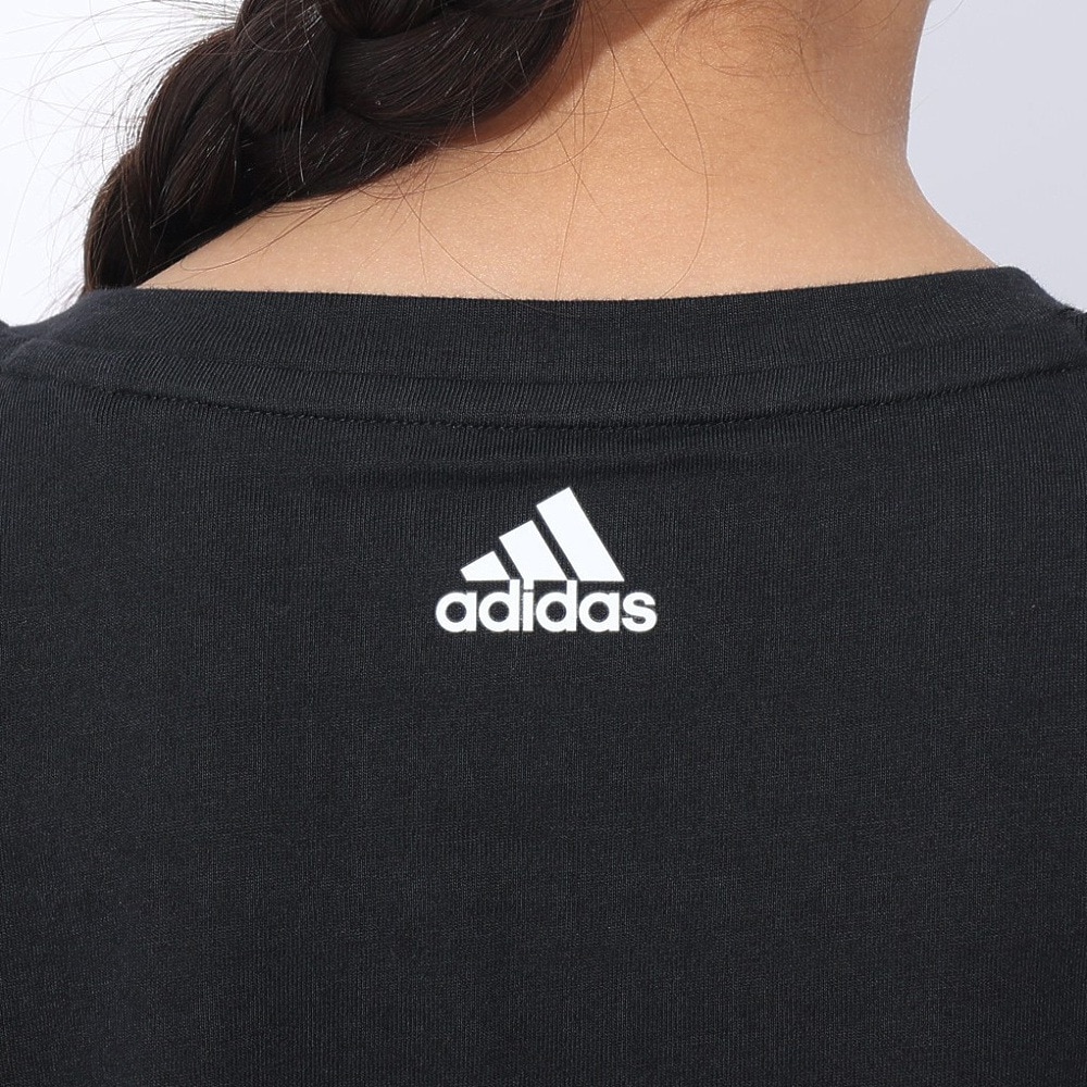 アディダス（adidas）（キッズ）半袖Tシャツ キッズ エッセンシャルズ コットン スリムフィット ECK52-IC3149