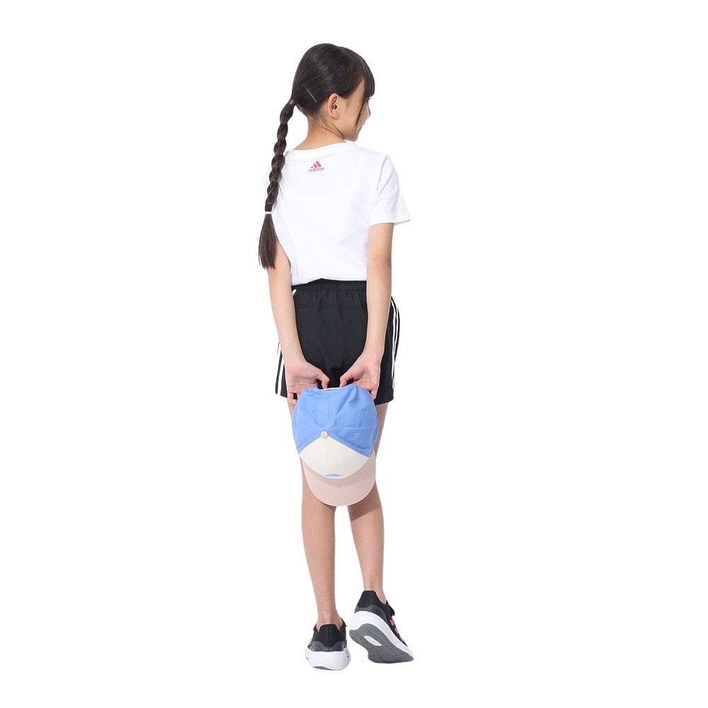 アディダス（adidas）（キッズ）半袖Tシャツ キッズ エッセンシャルズ コットン スリムフィット ECK52-IC3150