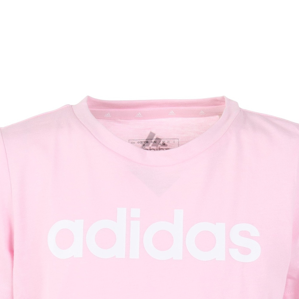 アディダス（adidas）（キッズ）半袖Tシャツ キッズ エッセンシャルズ コットン スリムフィット ECK52-IC3152