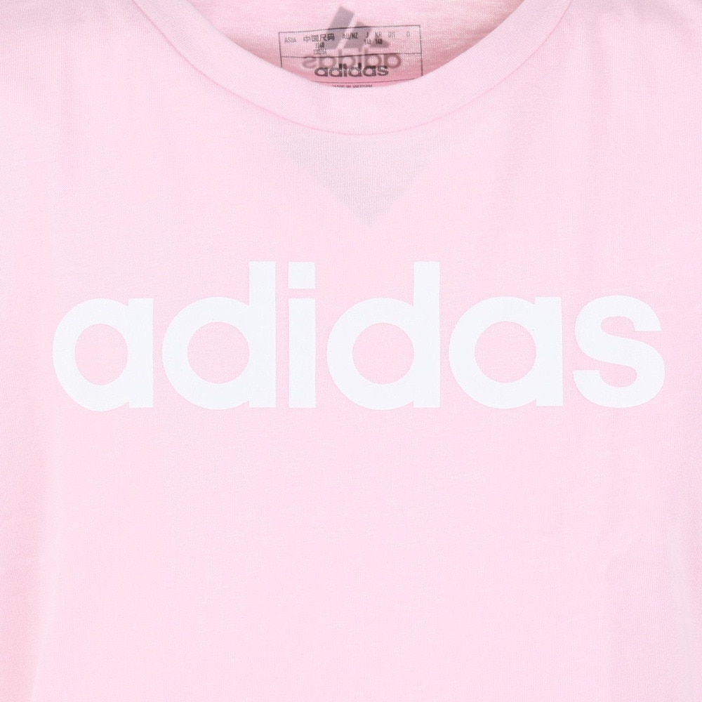 アディダス（adidas）（キッズ）半袖Tシャツ キッズ エッセンシャルズ コットン スリムフィット ECK52-IC3152