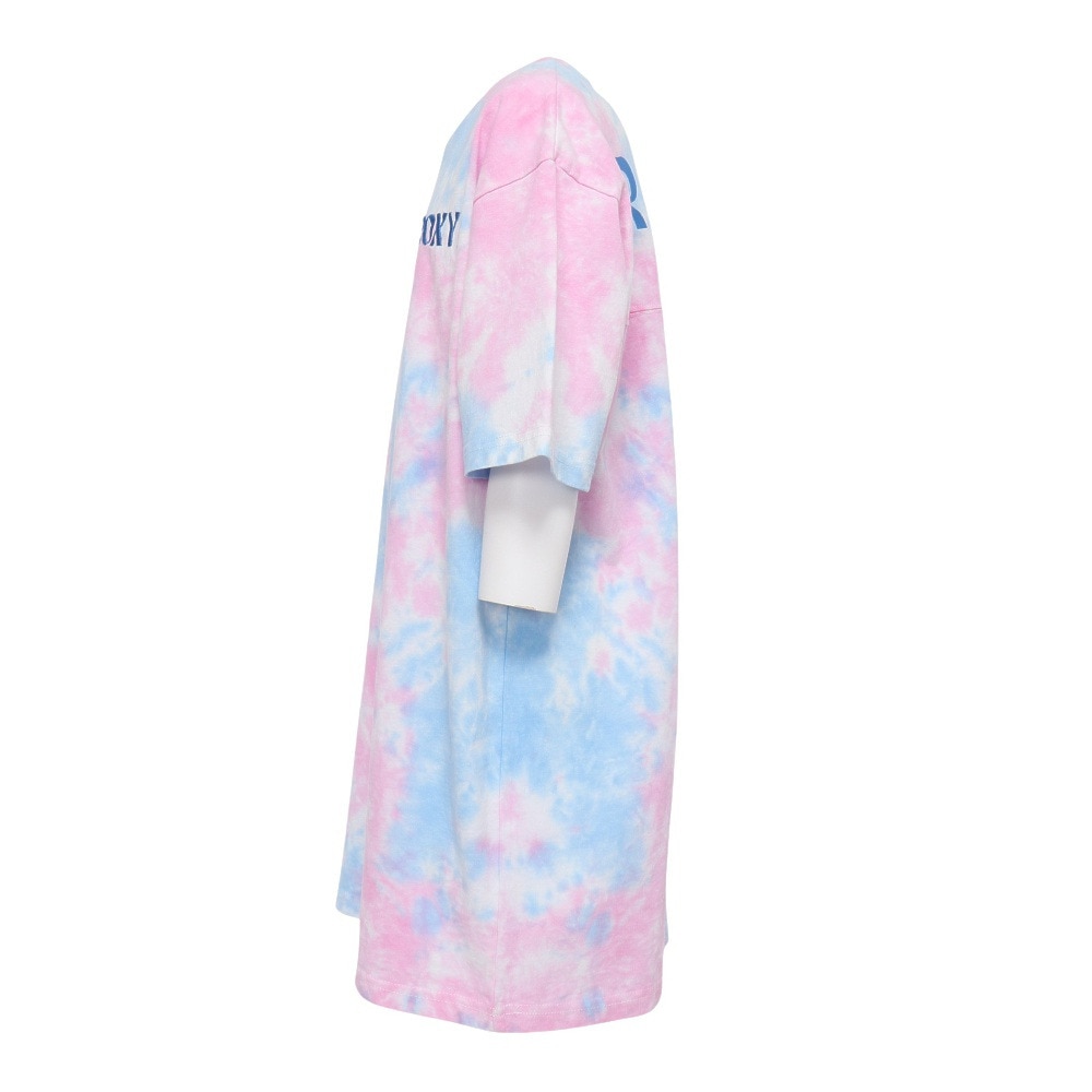 ロキシー（ROXY）（キッズ）半袖Tシャツ キッズ MINI MOMENT Tシャツ ワンピース TDR232105 PNK