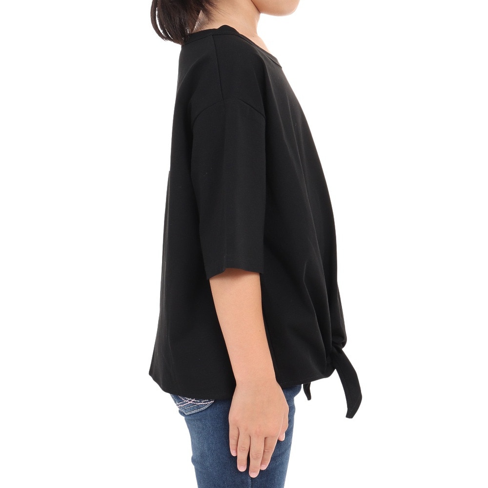 ロキシー（ROXY）（キッズ）半袖Tシャツ キッズ MINI SUNNY SUNSET ラッシュガード TLY232103 BLK