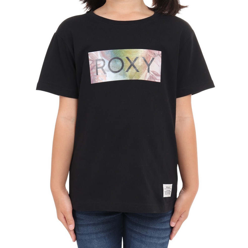 ロキシー（ROXY）（キッズ）半袖Tシャツ キッズ TIME PASSES  TST231640T BLK