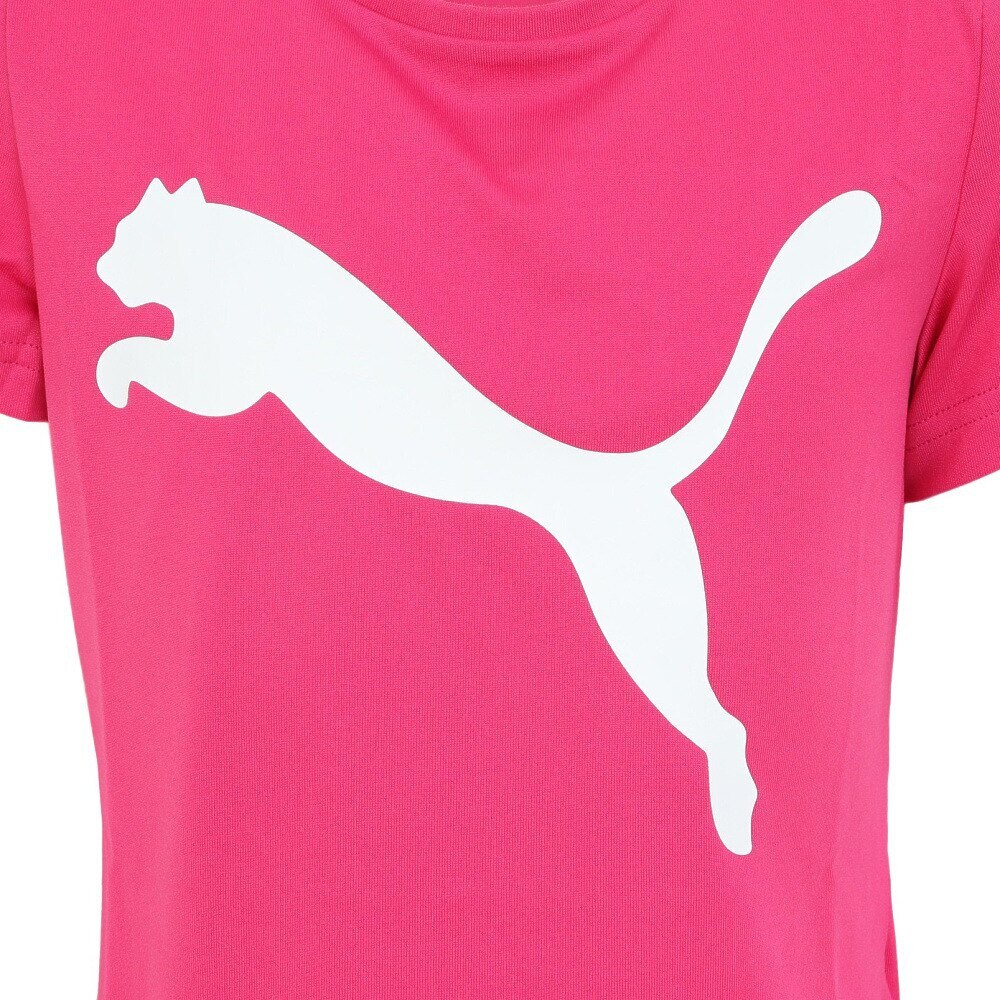 プーマ（PUMA）（キッズ）ガールズ ESS アクティブ 半袖Tシャツ 589039 64 ROS★★★