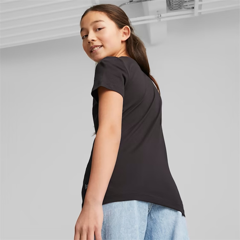 プーマ（PUMA）（キッズ）ガールズ ESS+ マーメード グラフィック 半袖 Tシャツ 675760 01 BLK