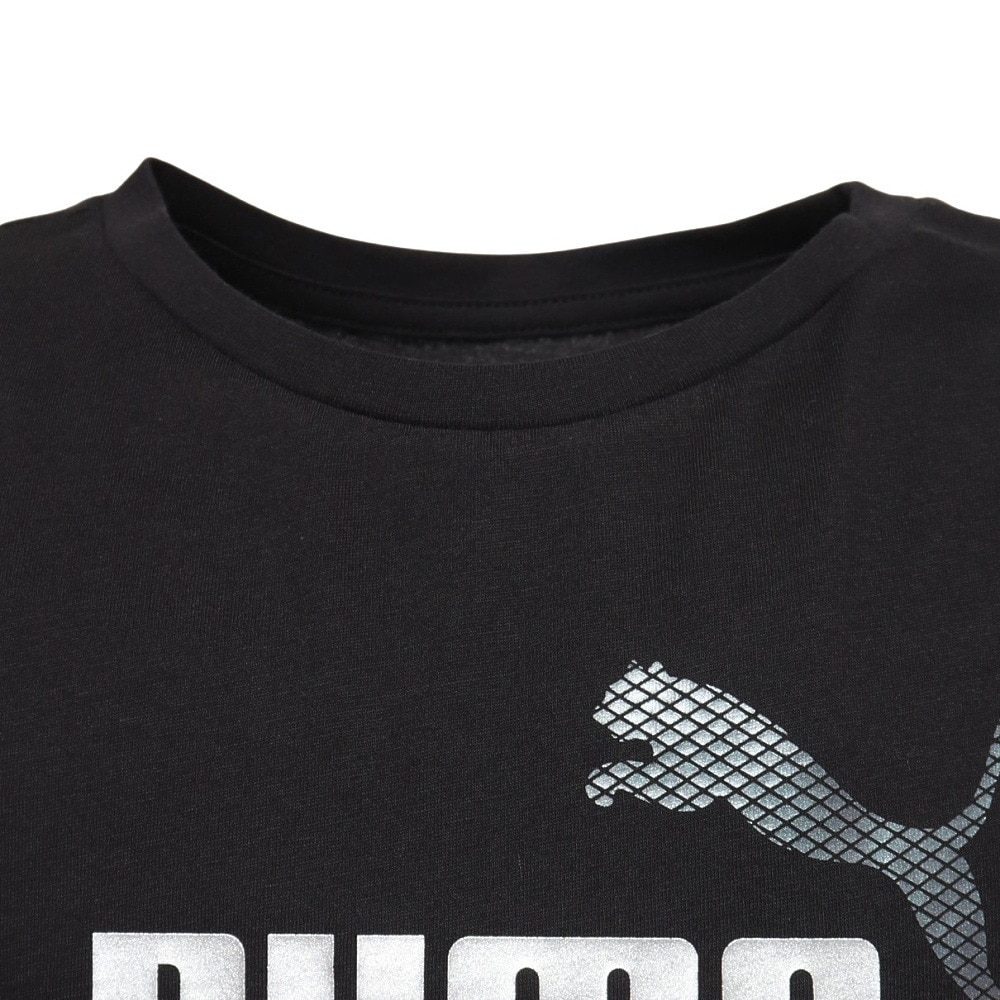 プーマ（PUMA）（キッズ）ガールズ ESS+ マーメード グラフィック 半袖 Tシャツ 675760 01 BLK