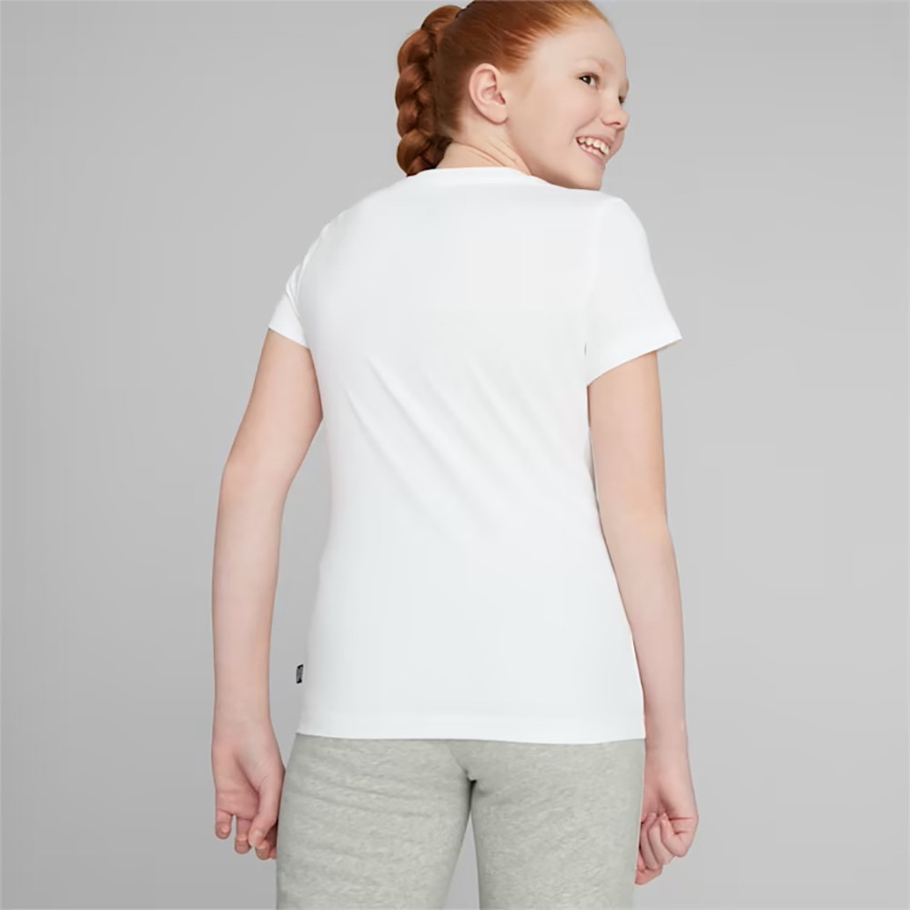 プーマ（PUMA）（キッズ）ガールズ ESS+ マーメード グラフィック 半袖 Tシャツ 675760 02 WHT