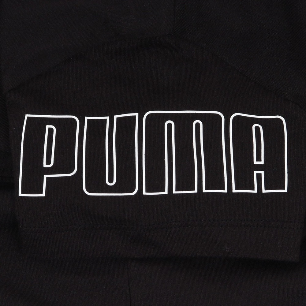 プーマ（PUMA）（キッズ）ガールズ POWER カラーブロック 半袖 Tシャツ 675838 01 BLK