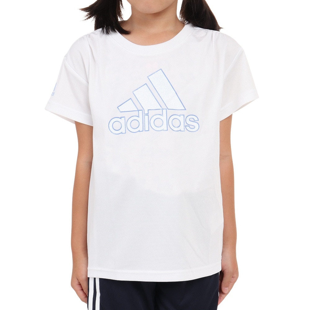 アディダス（adidas）（キッズ）ジュニア 半袖Tシャツ BX861-IA9292