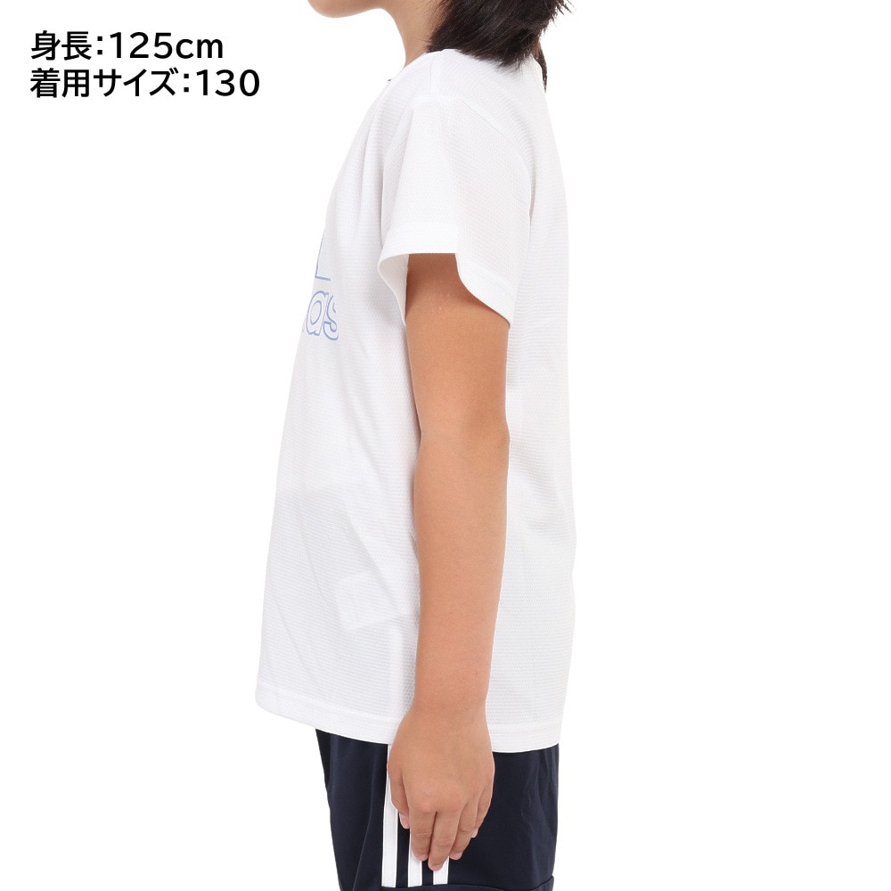 アディダス（adidas）（キッズ）ジュニア 半袖Tシャツ BX861-IA9292