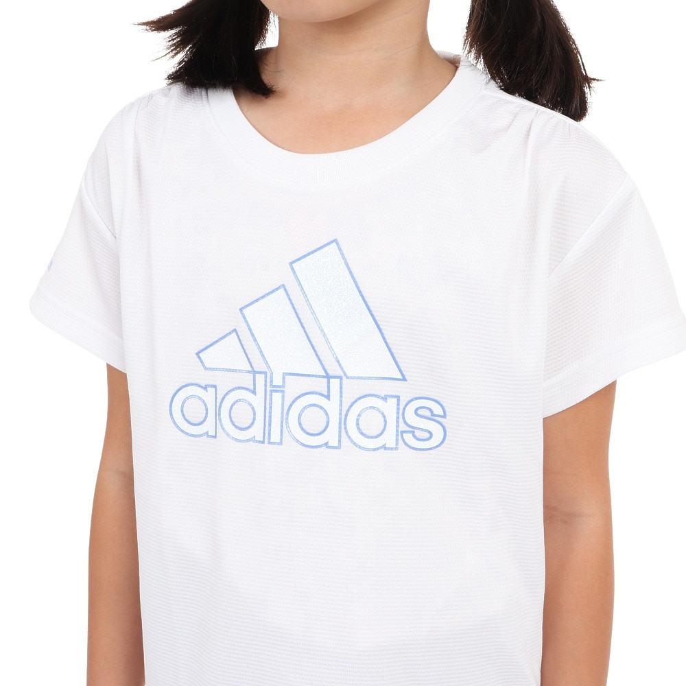 アディダス（adidas）（キッズ）ジュニア 半袖Tシャツ BX861-IA9292