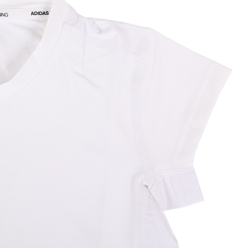 アディダス（adidas）（キッズ）ジュニア トレーニング AEROREADY スリーストライプス Tシャツ ECJ16-IC0358
