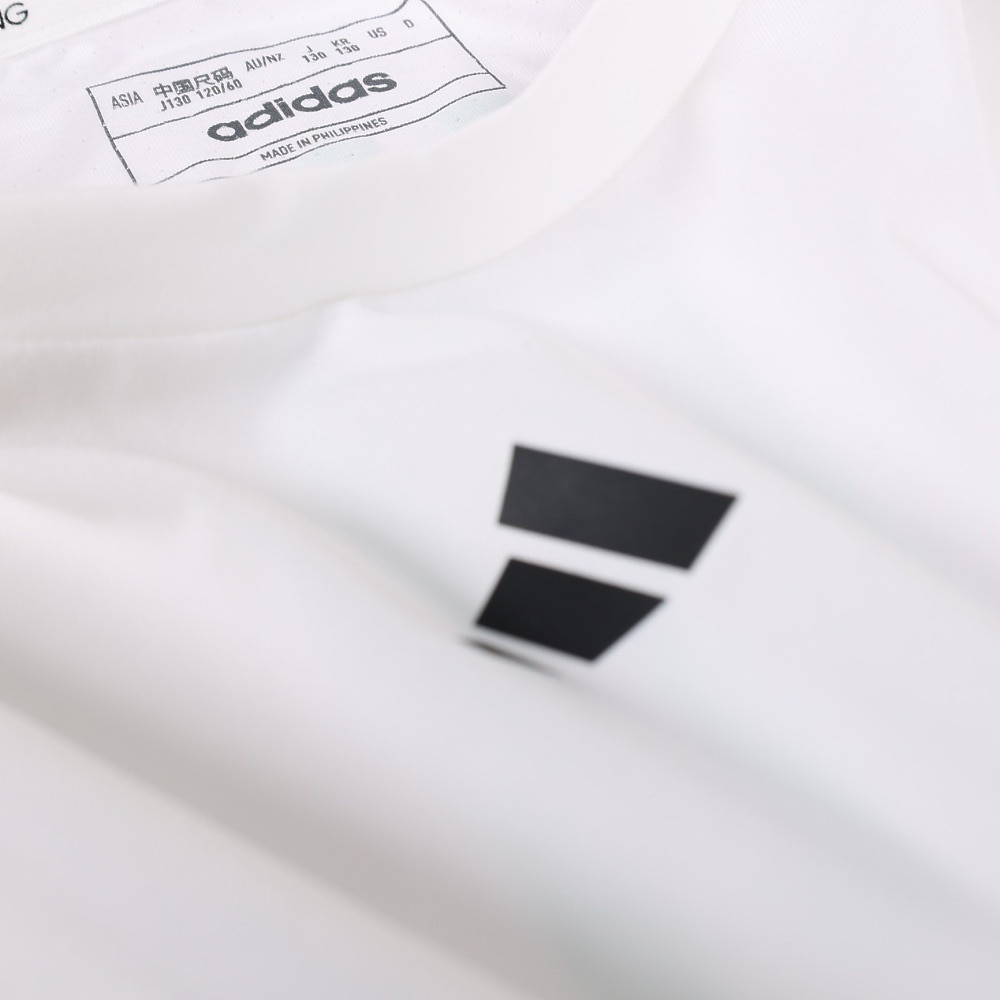 アディダス（adidas）（キッズ）ジュニア トレーニング AEROREADY スリーストライプス Tシャツ ECJ16-IC0358