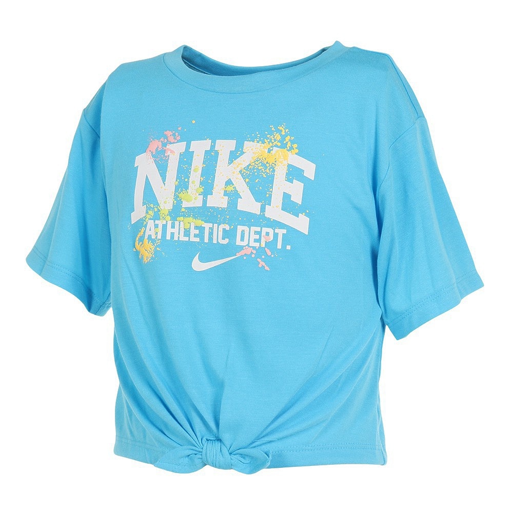 ナイキ（NIKE）（キッズ）半袖Tシャツ キッズ トドラー JUST DIY IT KNOT TOP ※要サイズ確認 26K811-F85