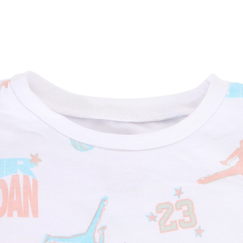 ジョーダン（JORDAN）（キッズ）半袖Tシャツ 上下セット ガールズ アイコン プレイバイク 15C412-EEJ