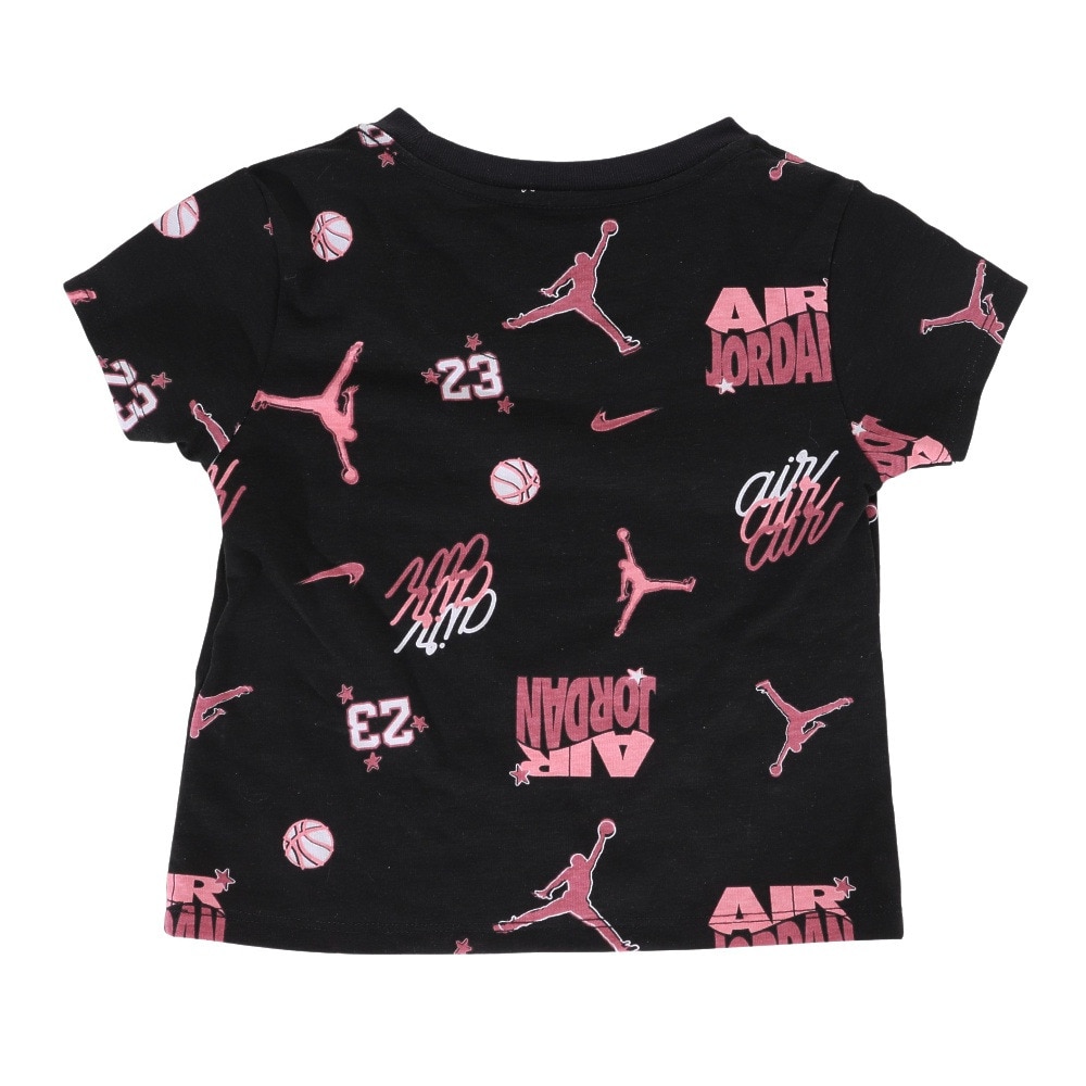 ジョーダン（JORDAN）（キッズ）半袖Tシャツ 上下セット ガールズ アイコン プレイバイク 25C412-P9I