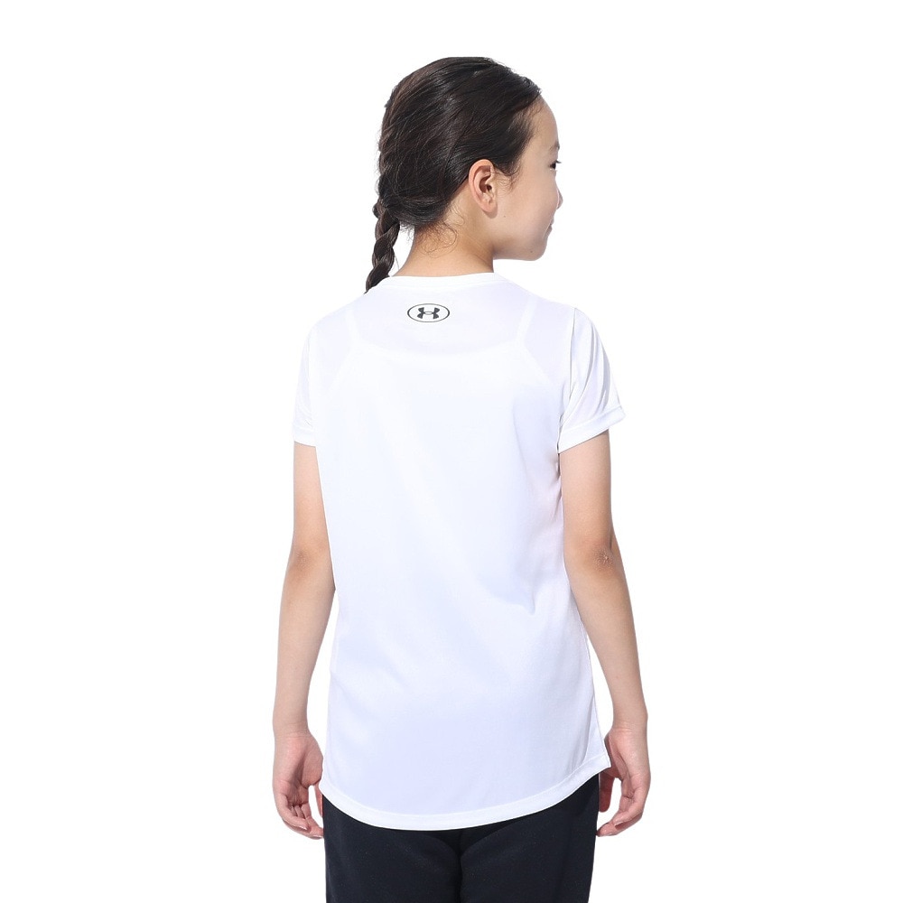 アンダーアーマー（UNDER ARMOUR）（キッズ）テック プリント ビッグロゴ 半袖Tシャツ 1377016 103