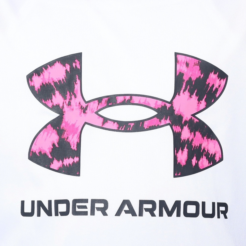 アンダーアーマー（UNDER ARMOUR）（キッズ）テック プリント ビッグロゴ 半袖Tシャツ 1377016 103