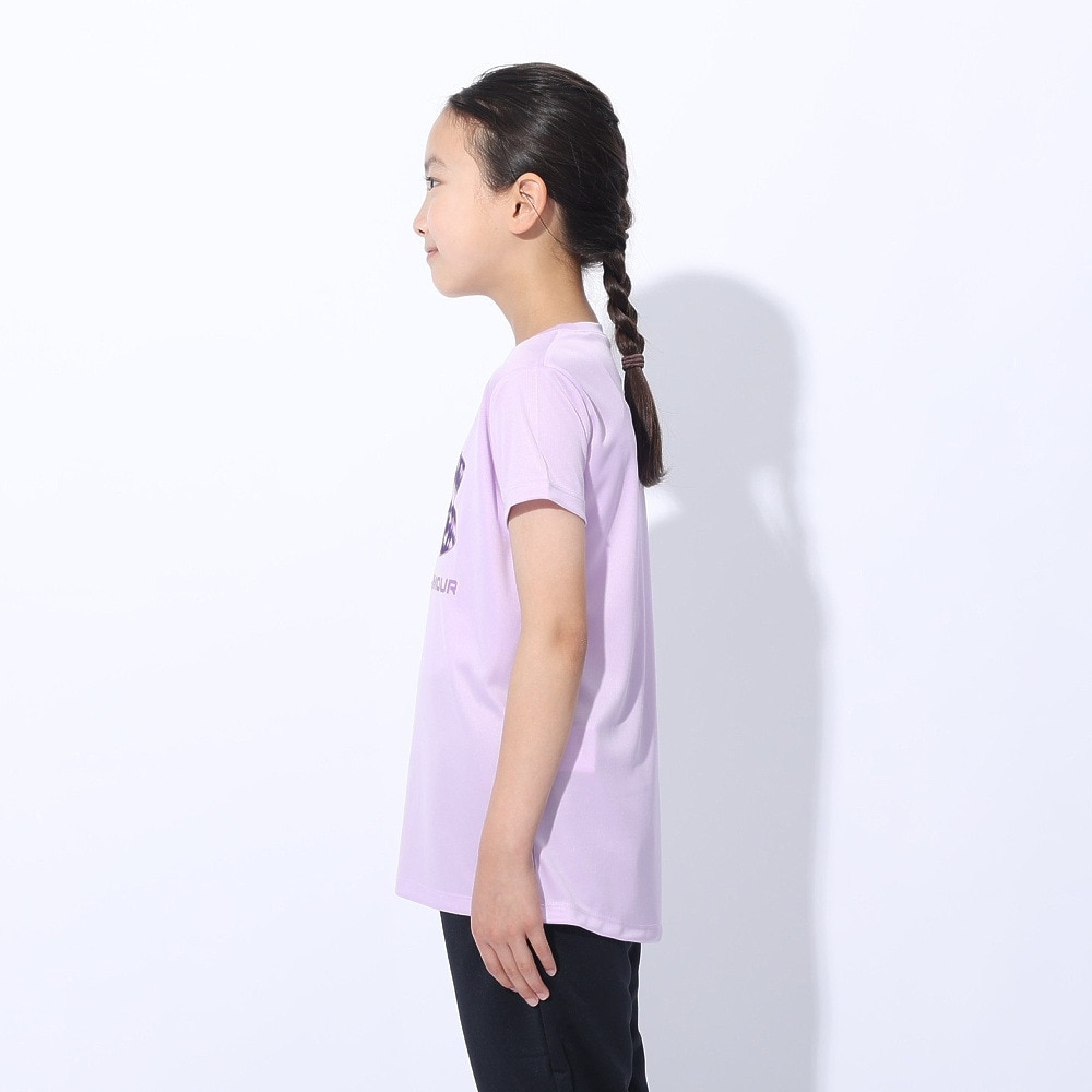アンダーアーマー（UNDER ARMOUR）（キッズ）テック プリント ビッグロゴ 半袖Tシャツ 1377016 543