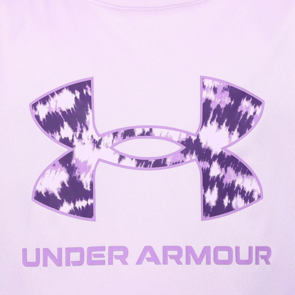 アンダーアーマー（UNDER ARMOUR）（キッズ）テック プリント ビッグロゴ 半袖Tシャツ 1377016 543
